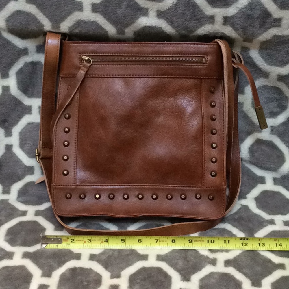 Lucky Brand studded leather bag